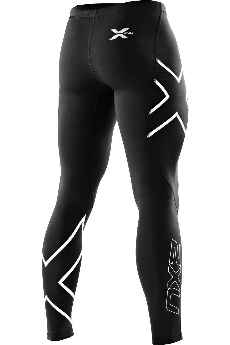 2XU Men Compression Tight Long Pants Sports Black Trousers Jogging Trousers Emoji Joggers Emoji Slim Fit Mallas Hombre Running