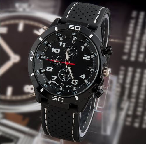 2016 new Casual Quartz watch men military Watches sport Wristwatch Dropship Silicone Clock Fashion Hours