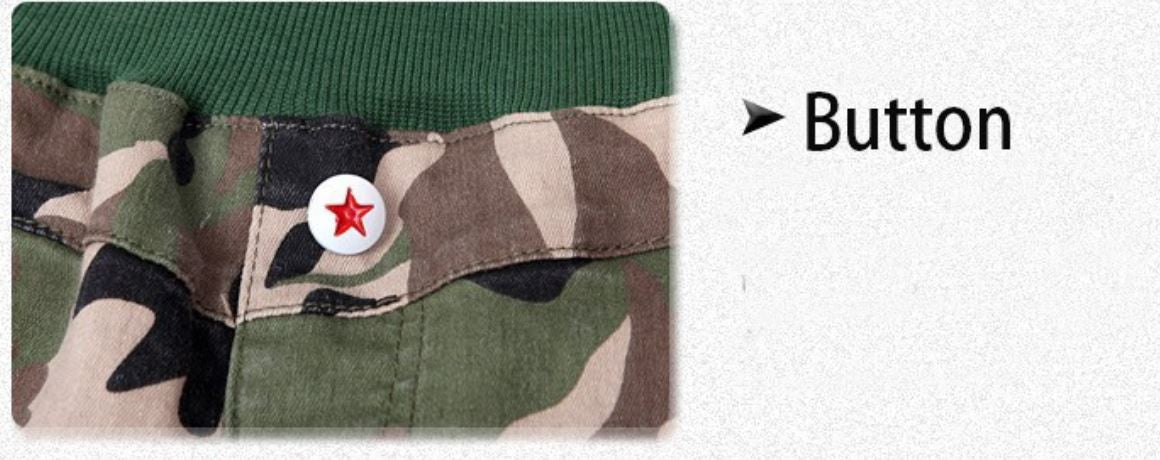 New Autumn Teens Jeans For Boy Camouflage Baby Boys Jeans Pants Designer Kids Jean Children's Elastic Waist Denim Long Pant