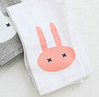 Retail 3-10years 4 color rabbit footless girls knee length kid Five pants Cropped clothing kids leggings children's summer cool