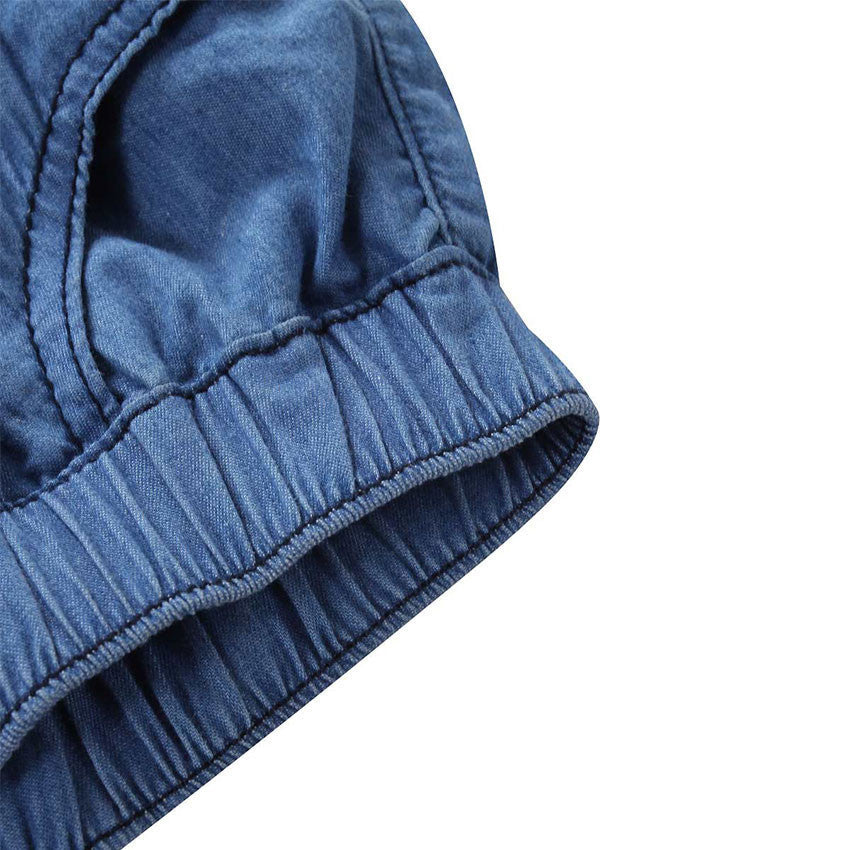 4-14Y skirt girls cotton denim skirt fashion new style kids summer clothing children skirt