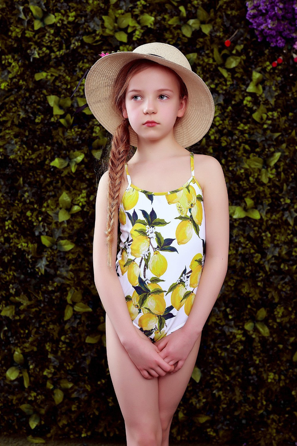 Girls Swimsuit Toddler Swimwear Summer 2016 Brand Baby Girl Swimwear Kids Bathing Suit Poppy Floral Print Children Bikini Girls