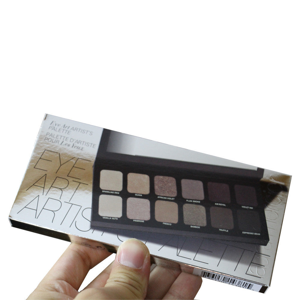 Laura Mercier Limited Eye Art Artist's Palette 12 color naked smoky matte eyeshadow pallete