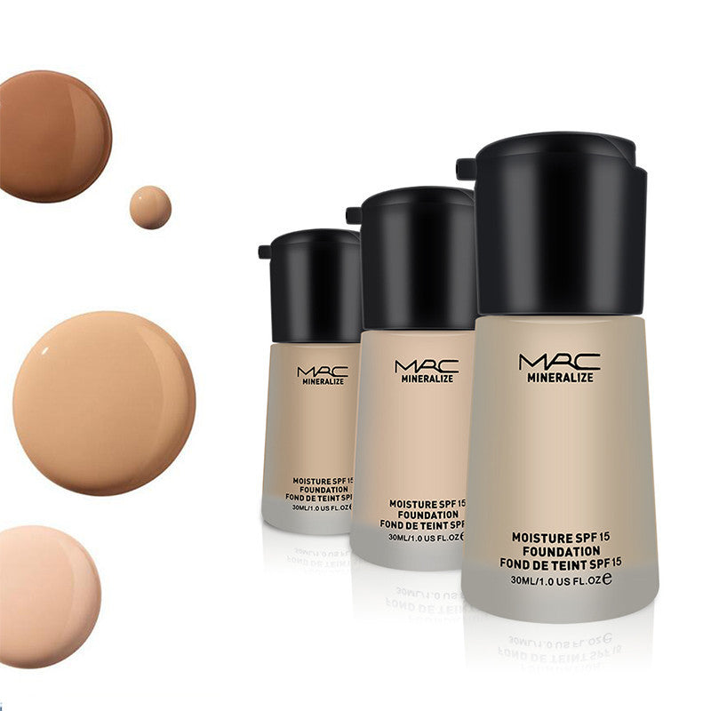 New Brand MRC Makeup Base Face Liquid Foundation BB Cream SPF15 Concealer Whitening Moisturizer Oilcontrol Waterproof Maquiagem