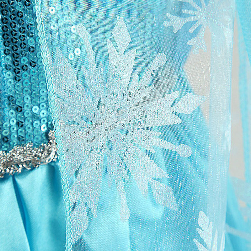 High Quality Girl Dresses Princess Children Clothing Anna Elsa Cosplay Costume Kid's Party Dress Baby Girls Clothes