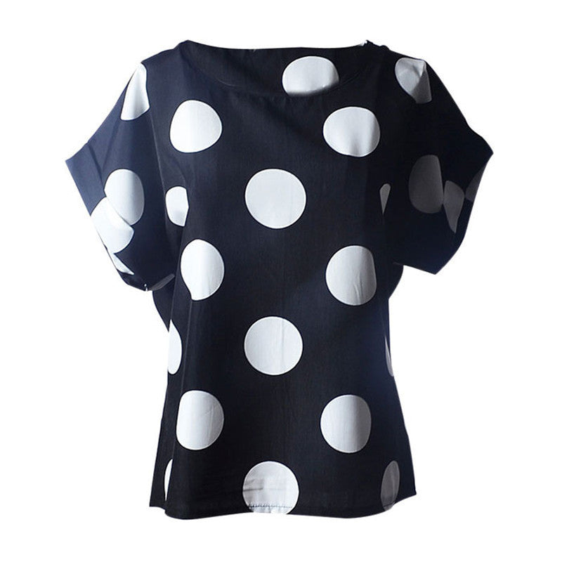 T Shirt Women 2016 Summer Bird Printed Women Tops Short Sleeve Female T-shirts Plus Size Tshirt Chiffon Tee Shirt Femme