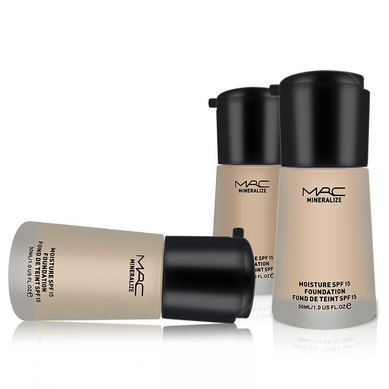 New Brand MRC Makeup Base Face Liquid Foundation BB Cream SPF15 Concealer Whitening Moisturizer Oilcontrol Waterproof Maquiagem