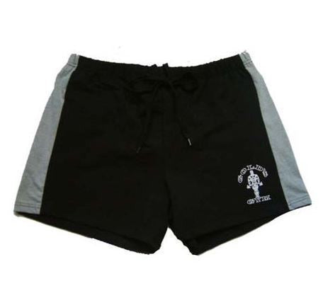 men's gym shorts with Gold & powerhouse, fitness & bodybuilding & workout shorts,100%cotton high quality musculation