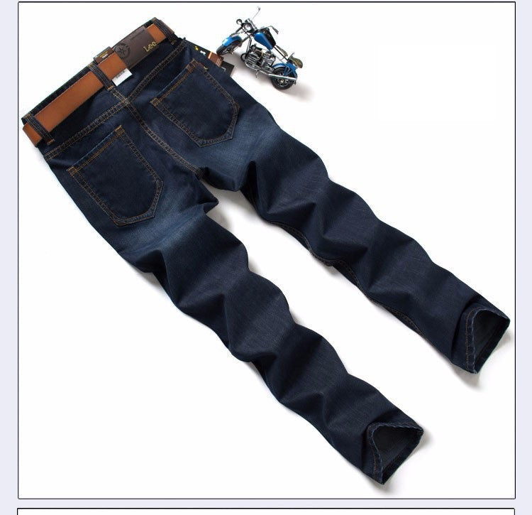2015 Brand Jeans Straight New Fashion Top quality High Grade Slim jeans Straight Retro men Denim jeans