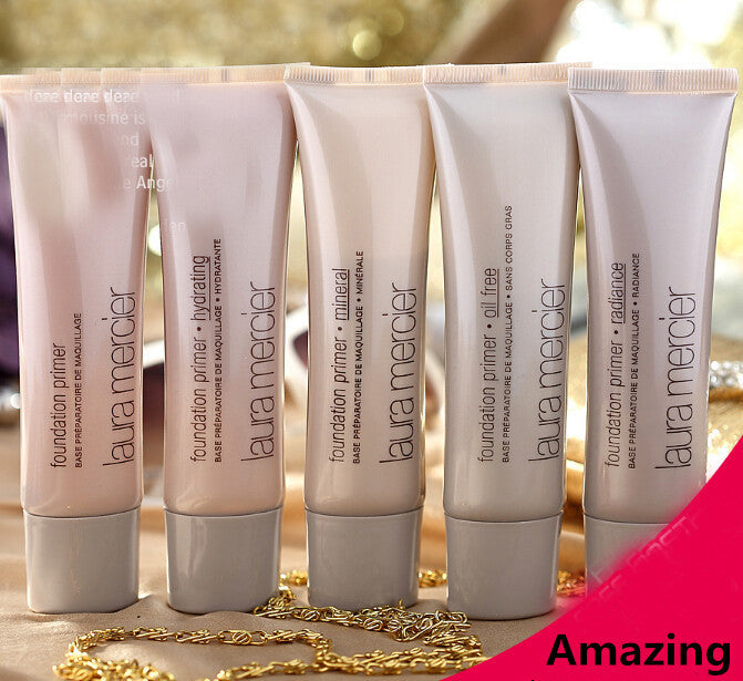 4 Styles Laura Mercier Makeup Face Foundation Primer Base Oil-free/Mineral/Hydrating Moisturizing 50ml
