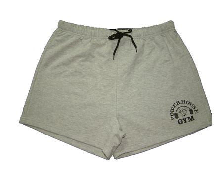 men's gym shorts with Gold & powerhouse, fitness & bodybuilding & workout shorts,100%cotton high quality musculation