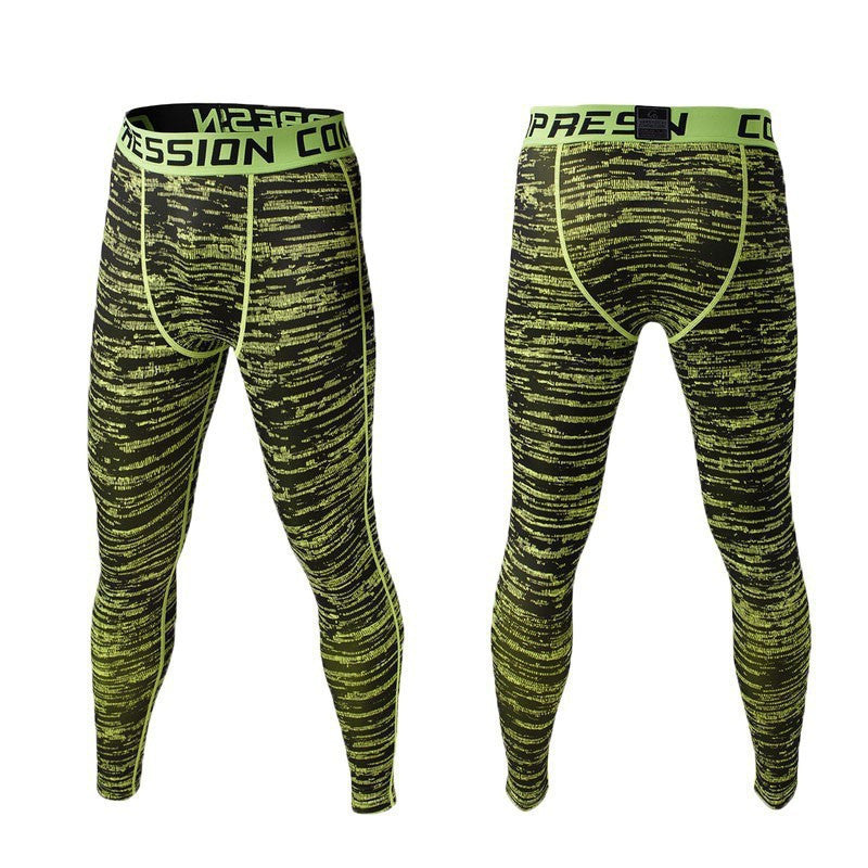 Camo Mens Compression Pants Leggings Jogging Running Base Layer Fitness Trousers Tights Sport Training Gym Wear Vansydical