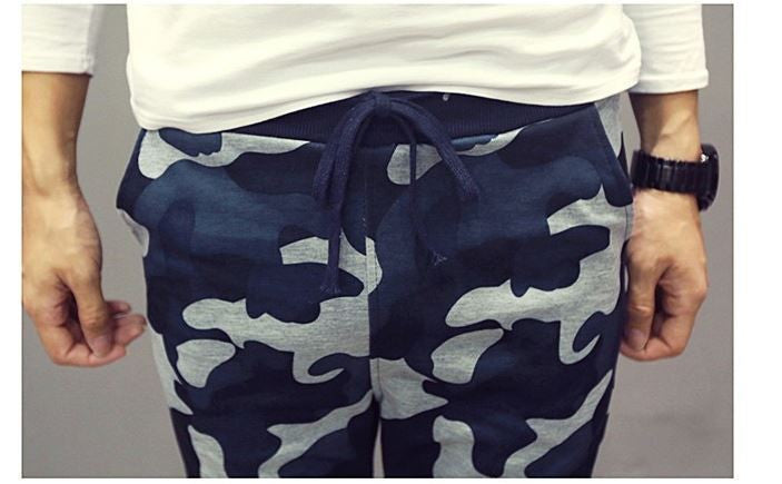 Euro Size Mens Joggers Pants New Hip Hop2016 Men Pants Camouflage Pencil Pants Skinny Sport Sweatpants Trousers Man Camo Joggers