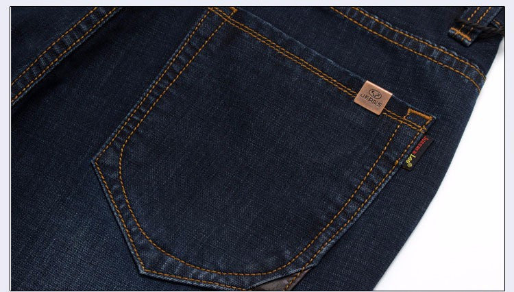 2015 Brand Jeans Straight New Fashion Top quality High Grade Slim jeans Straight Retro men Denim jeans