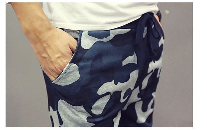 Euro Size Mens Joggers Pants New Hip Hop2016 Men Pants Camouflage Pencil Pants Skinny Sport Sweatpants Trousers Man Camo Joggers