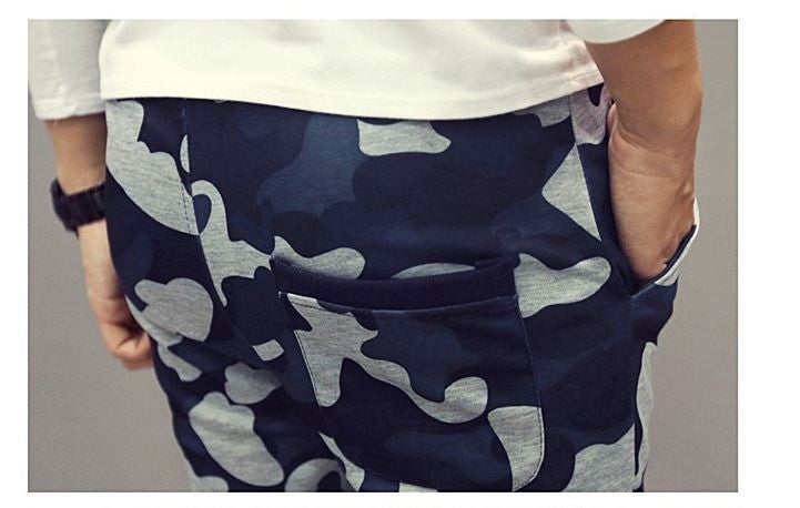 Euro Size Mens Joggers Pants New Hip Hop2016 Men Pants Camouflage Pencil Pants Skinny Sport Sweatpants Trousers Man Camo Joggers