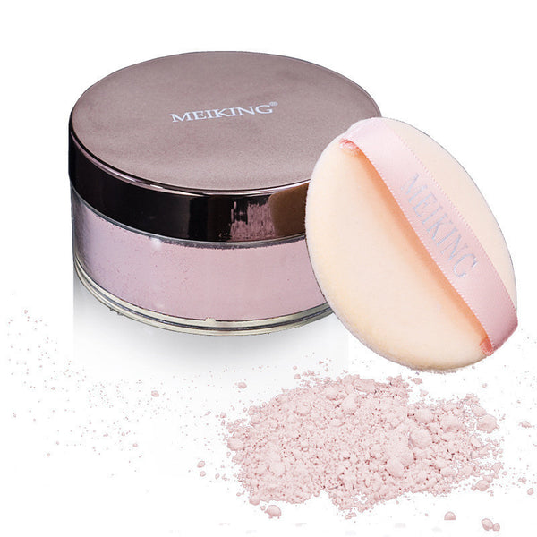 Health Skin Care Natural Rose Plant Essence Makeup Concealer Loose Powder 15g Whitening Oil Control