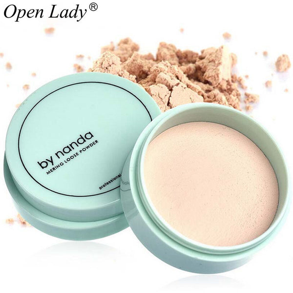 3 Color Translucent Pressed Powder with Puff Smooth Face Makeup Foundation Waterproof Loose PowderSkin Finish Setting Powder