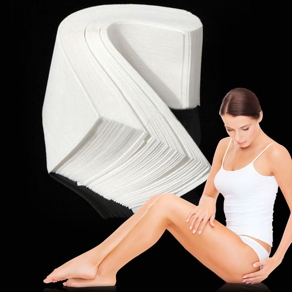 100 pcs Professional Hair Removal Tool Depilatory Paper Nonwoven Epilator Women Wax Strip Paper Roll Waxing Smooth Legs