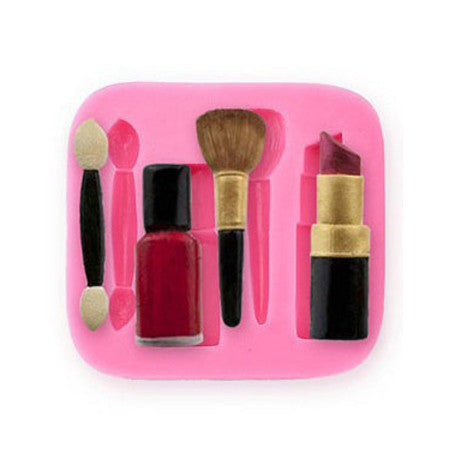 Cosmetics Lipstick Shaped 3D Silicone Cooking Tools Chocolate Cake Fondant Mold Cake Decoration Tools Soap Candle Moulds
