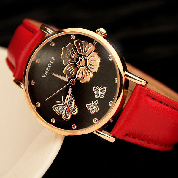 2016 Wrist Watch Women Ladies Brand Famous Female Wristwatch Clock Quartz Watch Girl Quartz-watch Montre Femme Relogio Feminino