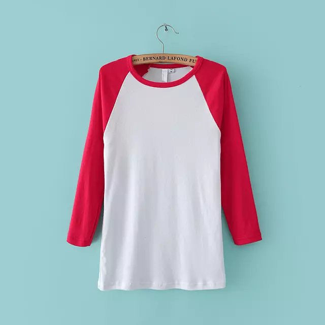 American Apparel women's t shirt Patchwork Tee camisetas femininas ropa mujer camisetas mujer camisetas sport tops