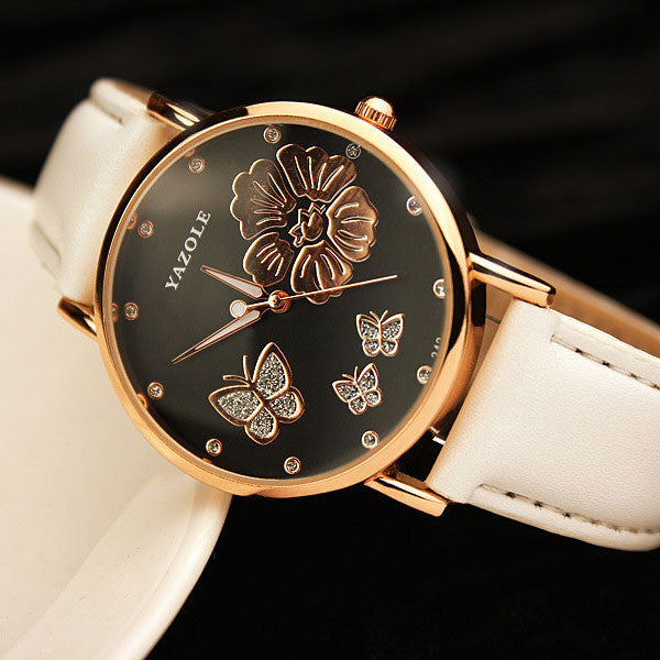 2016 Wrist Watch Women Ladies Brand Famous Female Wristwatch Clock Quartz Watch Girl Quartz-watch Montre Femme Relogio Feminino