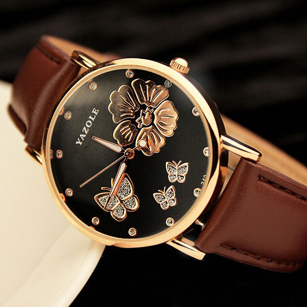 2016 Wrist Watch Women Ladies Brand Famous Female Wristwatch Clock Quartz Watch Girl Quartz-watch Montre Femme Relogio Feminino