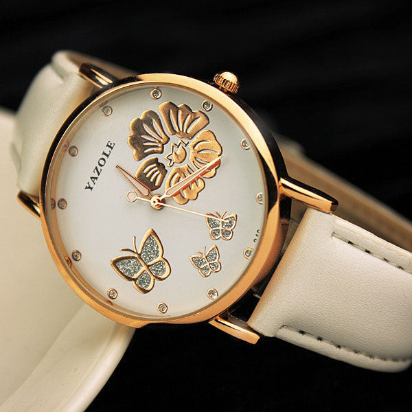 2016 Wrist Watch Women Ladies Brand Famous Female Wristwatch Clock Quartz Watch Girl Quartz-watch Montre Femme Relogio Feminino