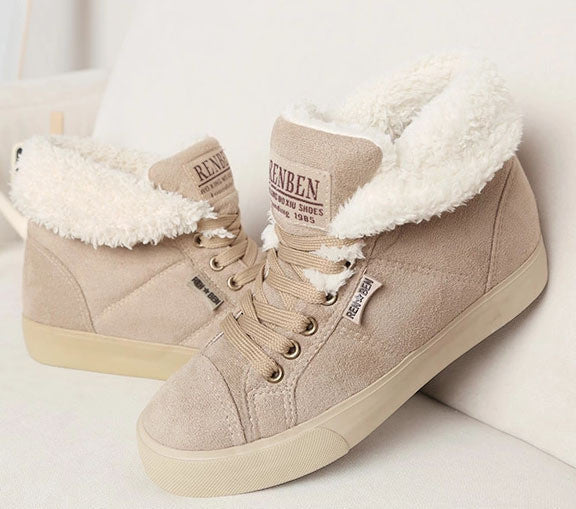 Fashion fur female warm ankle boots women boots snow boots and autumn winter women shoes #Y10308Q