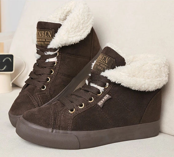 Fashion fur female warm ankle boots women boots snow boots and autumn winter women shoes #Y10308Q