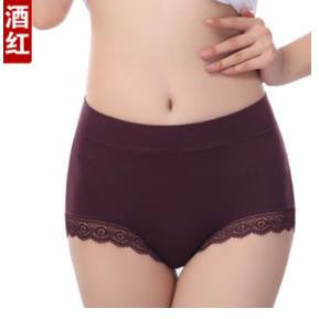 AQ193 Women Briefs Hight Waist Sexy Panty Lace Underwear Cuecas Modal Women Intimates Panties Plus Size Underpants