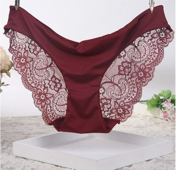 2016 New arrival women's sexy lace panties seamless panty briefs underwear intimates free shipping