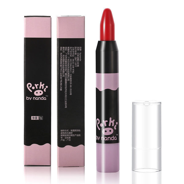 New Arrival high quality brand beauty lipstick waterproof long lasting lips cosmetics lipgloss maquiagem makeup red batom