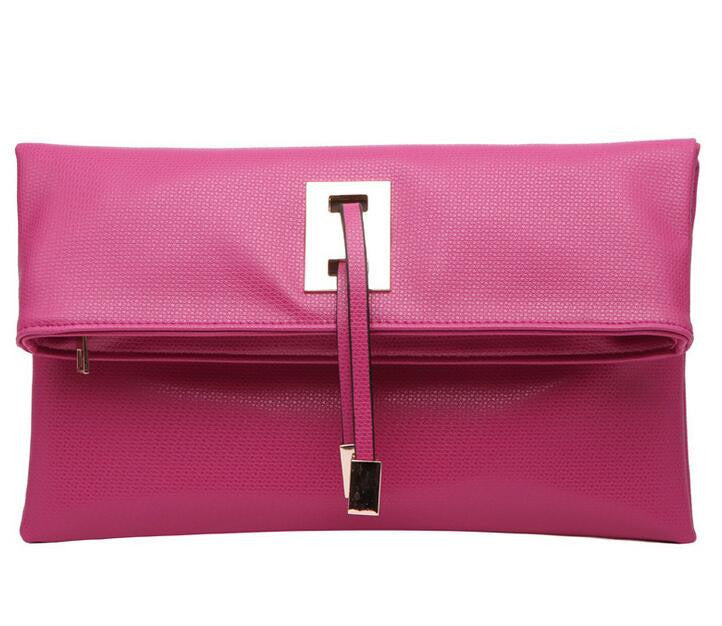 2016 Women Bags Fashion Women Clutch Bag Casual Women Clutches Famous Brands Shoulder Bag Leather Ladies Handbags Tote C0358