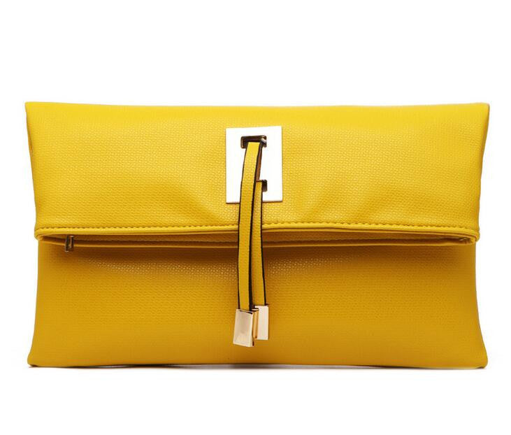 2016 Women Bags Fashion Women Clutch Bag Casual Women Clutches Famous Brands Shoulder Bag Leather Ladies Handbags Tote C0358
