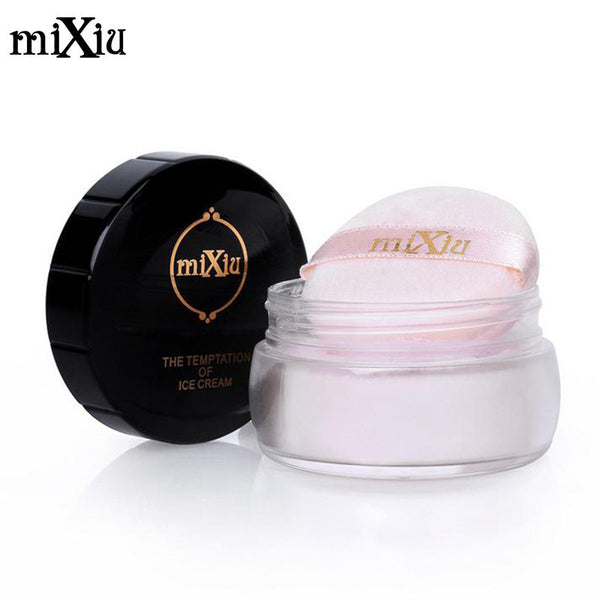 MIXIU Translucent Pure Plant Loose Powder Skin Finish Mineral Powder Makeup Long-lasting Oil Control Natural Loose Powder