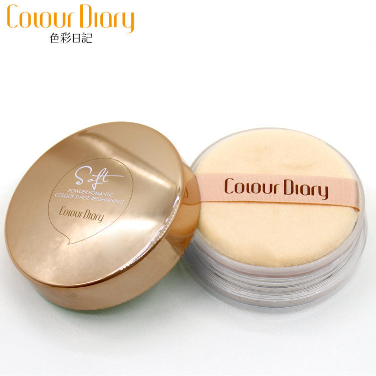 Korea High Quality Lasting 3D Oil Control Loose Powder Smooth Finish Powder Makeup Powder Shrink Pores Brighten Concealer S0027