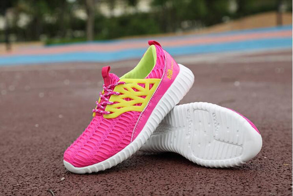 2016 Women Men Casual Shoes Lace Up Breathable Mesh Fabric Apartments women 15 colors Shoes Girl Runned Yeezie 350 Shoe Unisex