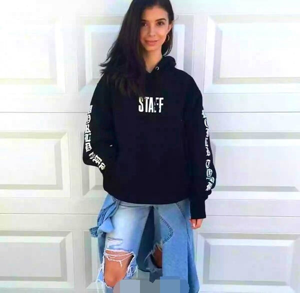 justin bieber purpose tour hoodie men letters staff sweatshirt hip hop yeezys hoodies fleece 2016 autumn winter pull