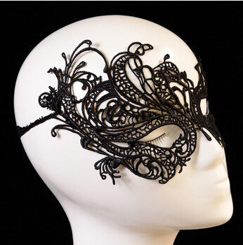 Free Shipping Fashion Sexy Women Queen Mask Lace Holloween Flower Party Mask Eye Masquerade Mask Party Decoration 1pcs