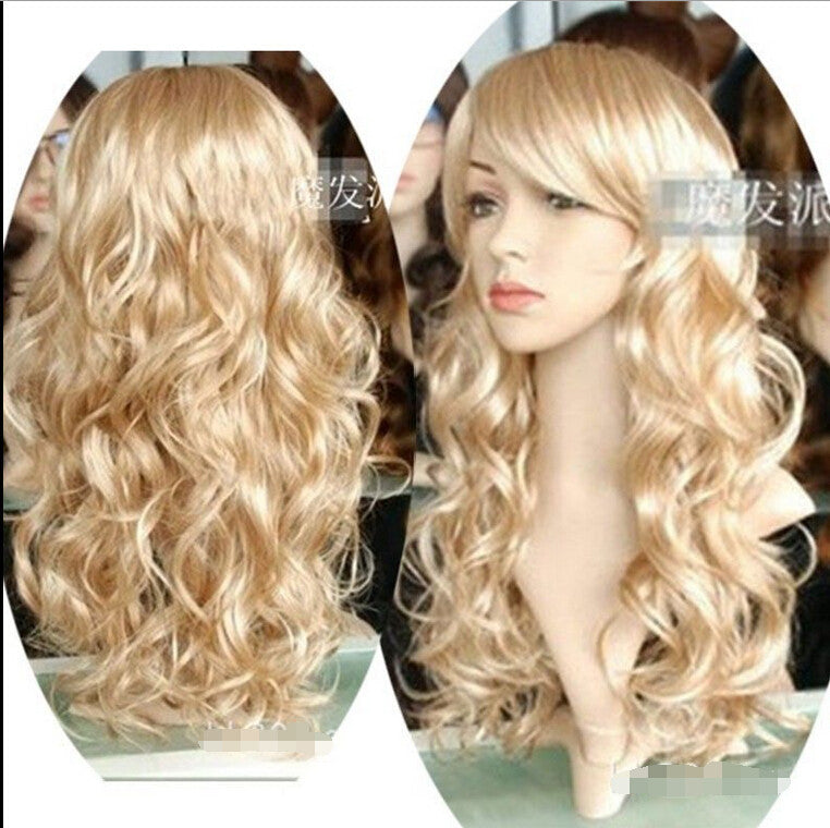 Fashion Sexy Full Wavy Long Hair Wigs Holloween Costume Party For Female