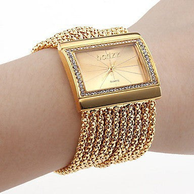 Hot!! watches women fashion luxury watch gold&silver wrist watch,stainless steel band quartz watch