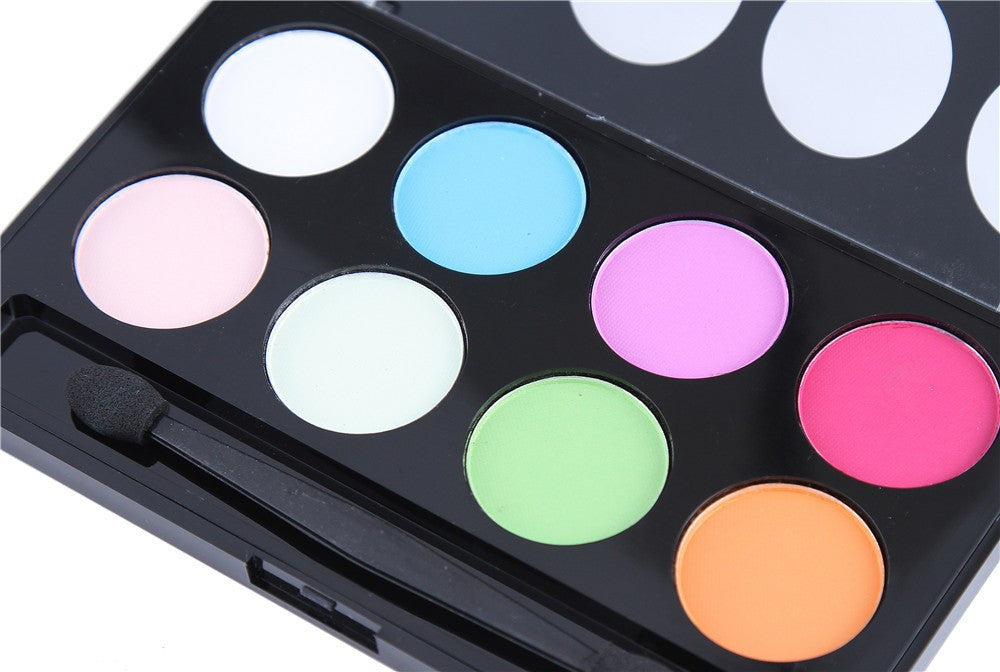 2016 New Arrival Professional Makeup Power Set 8 Shimmer Color Eye Shadow Palette Neutral Nude Matte Eyeshadow Cosmetic