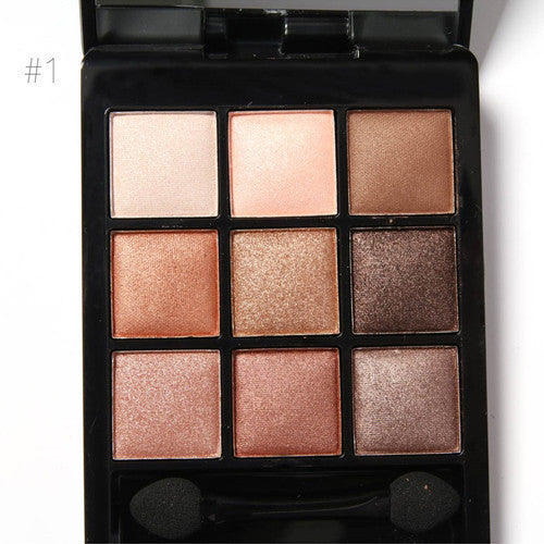 2016 New Arrival Cosmetics Professional 9 Color Eyeshadow Palette