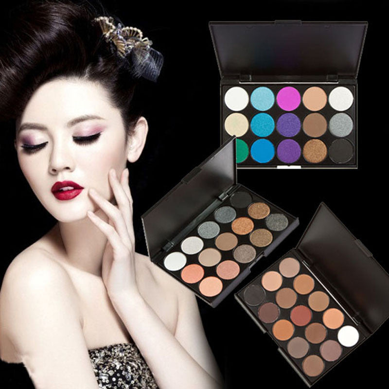 15 Colors Makeup Shimmer Matte Eyeshadow