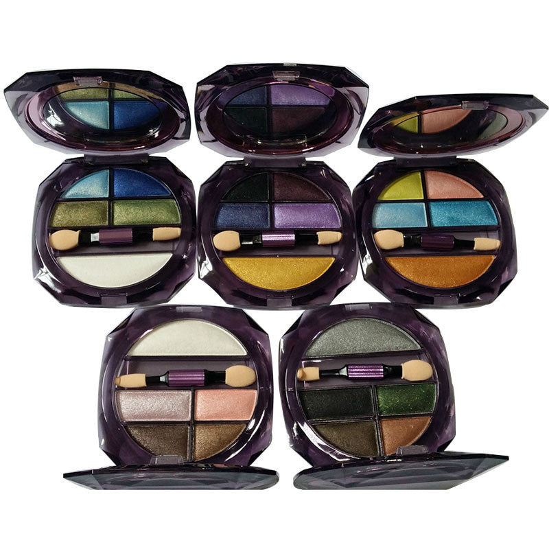 2016 New Arrival professional makeup tools 5 color eye shadow palette Eyeshadows Luminous Glitter Shimmer Eye shadows