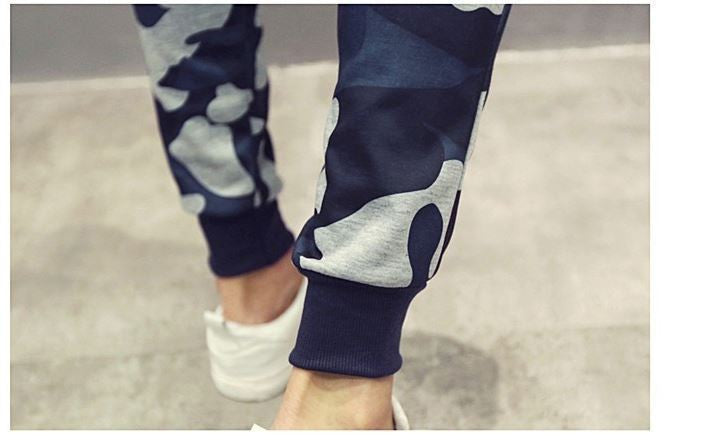 Euro Size Mens Joggers Pants New Hip Hop2016 Men Pants Camouflage Pencil Pants Skinny Sport Sweatpants Trousers Man Camo Joggers