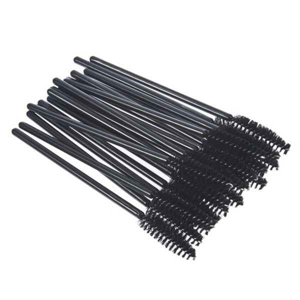 100pcs/lot Glad Lash Cosmetic Eyelash Extension Disposable Mascara Wand Brush Wands Makeup Applicator Lash Make Up Tool