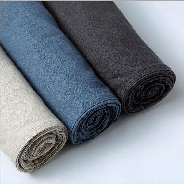 New Arrival Summer Linen Robe Super Ventilate Men Casual Wear Pants Comfort Big Size KZ0053